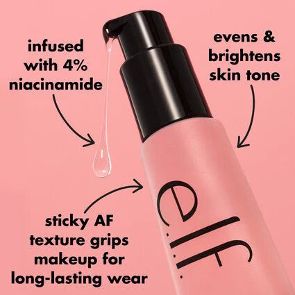 elf power grip primer + 4% Niacinamide