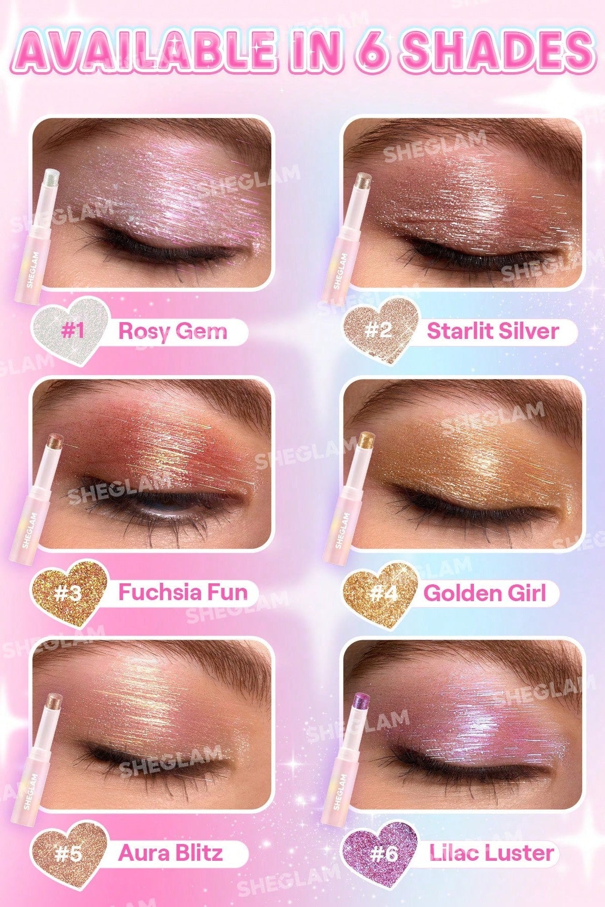 Sheglam Crystal Jelly Glaze Stick