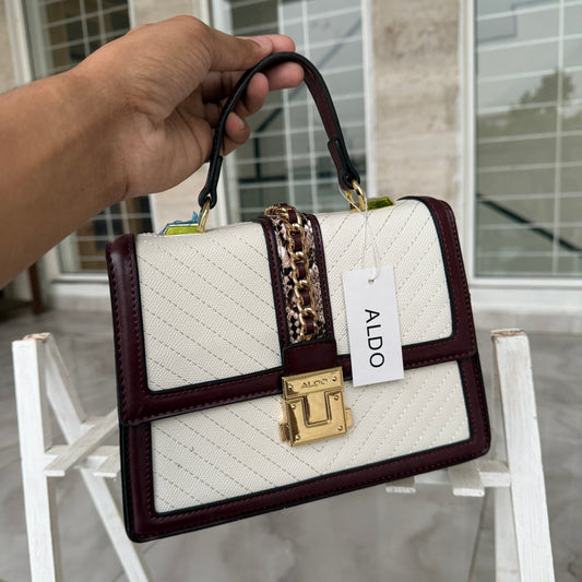 ALDO HAND BAG (MAHROON)
