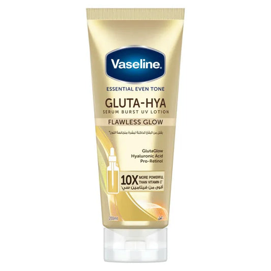 Vaseline Gluta-Hya Serum Burst UV Lotion - Flawless Bright  - 330ml