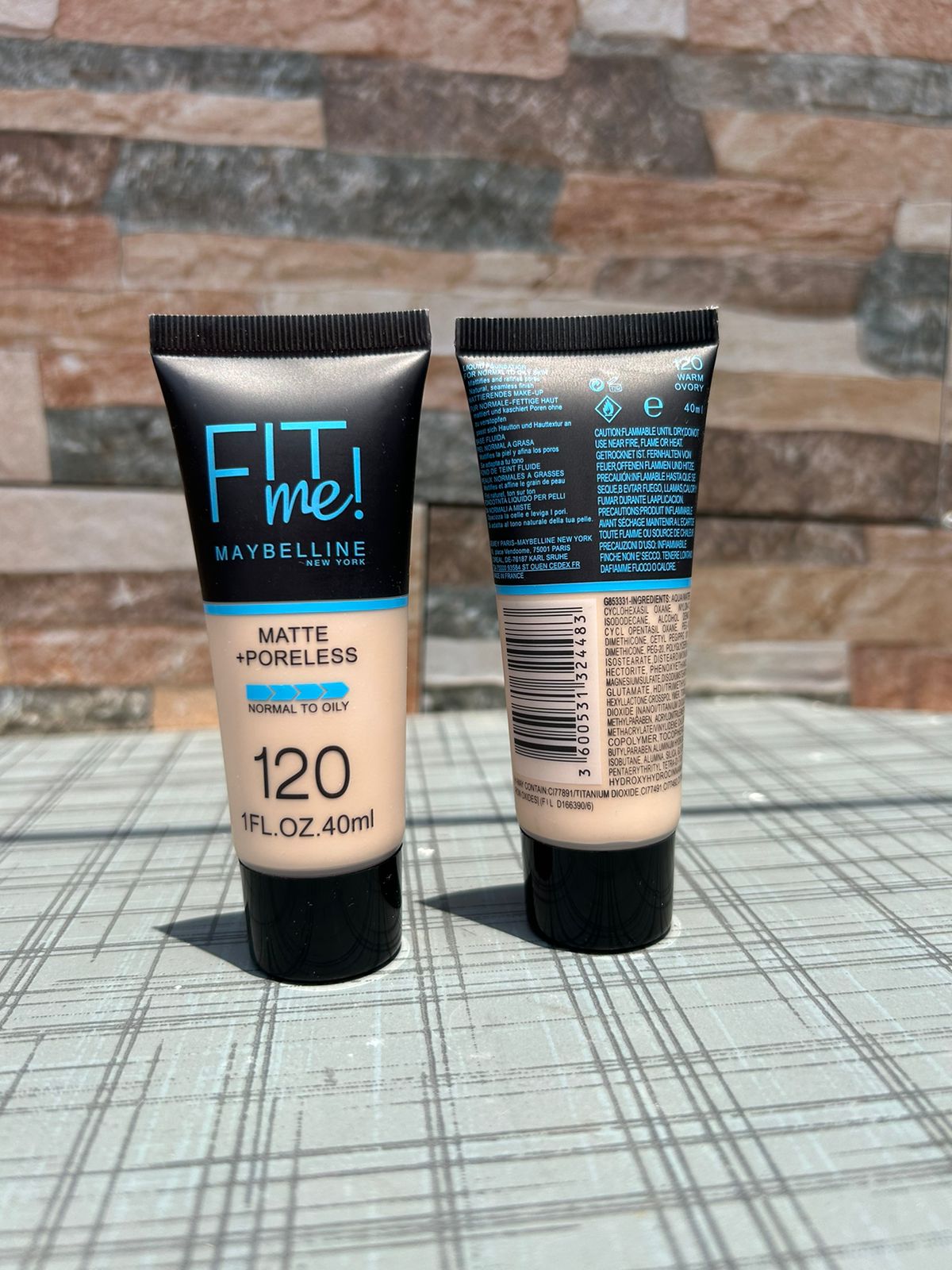 MAYBELLINE NEW YORK FIT ME MATTE +PORELESS NORMAL TO OILY 120