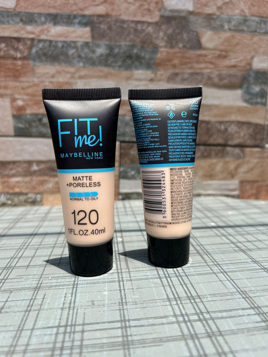 MAYBELLINE NEW YORK FIT ME MATTE +PORELESS NORMAL TO OILY 120