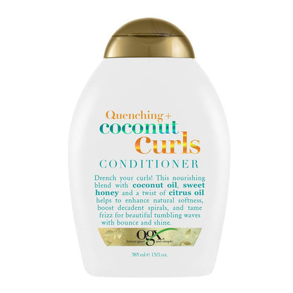 OGX Quenching + Coconut Curls Conditioner For Curly Hair 385mL