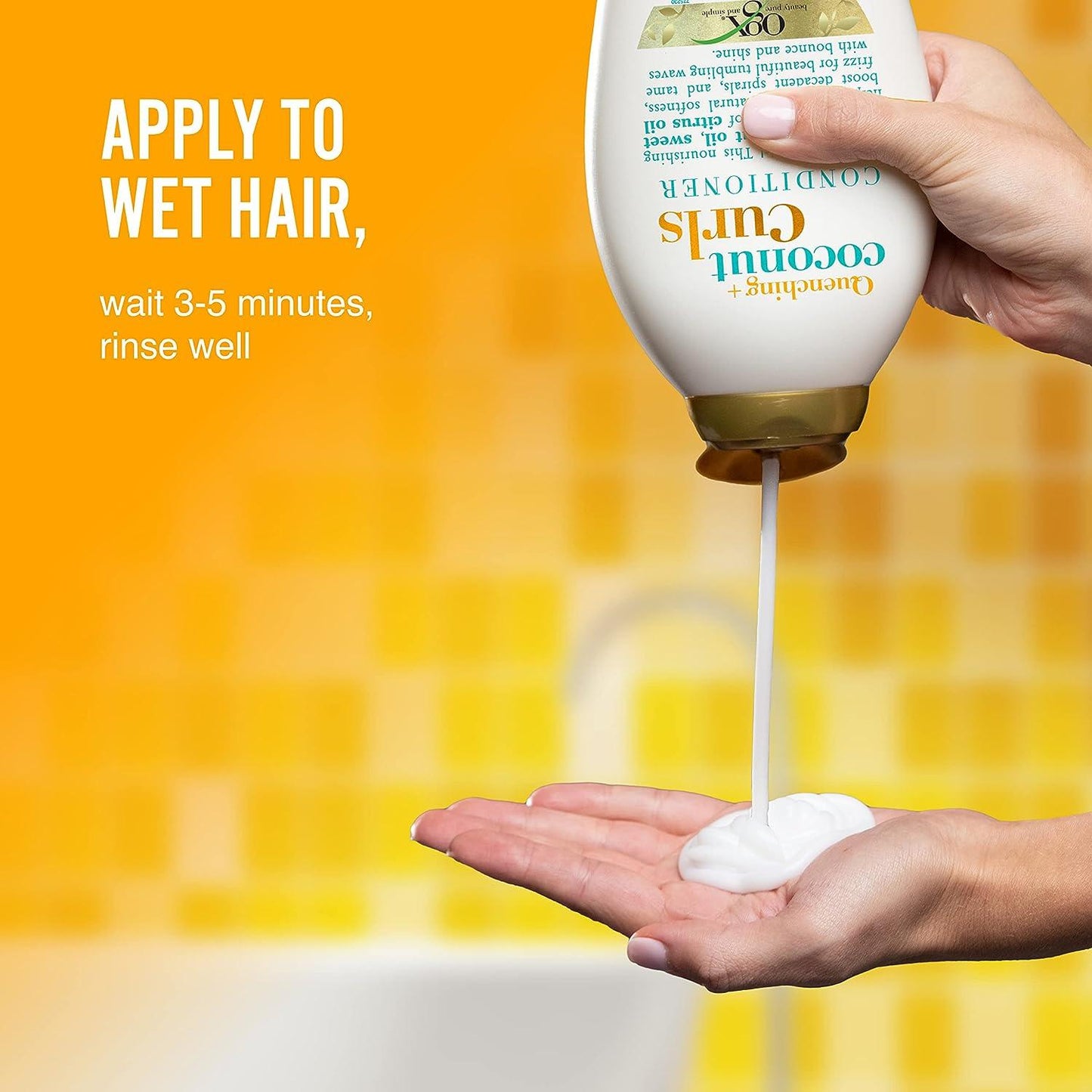 OGX Quenching + Coconut Curls Conditioner For Curly Hair 385mL