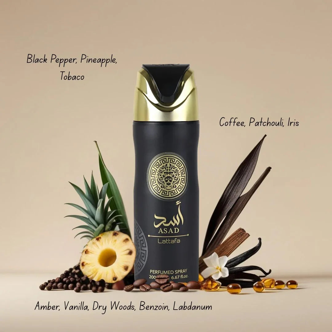 Asad Deodorant body Spray 200ML by Lattafa