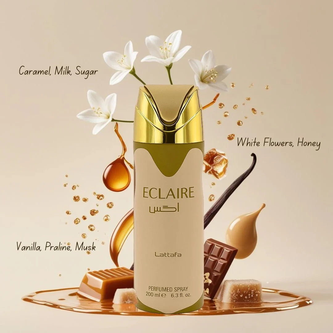 Eclaire Body Spray 200ML By Lattafa For Women