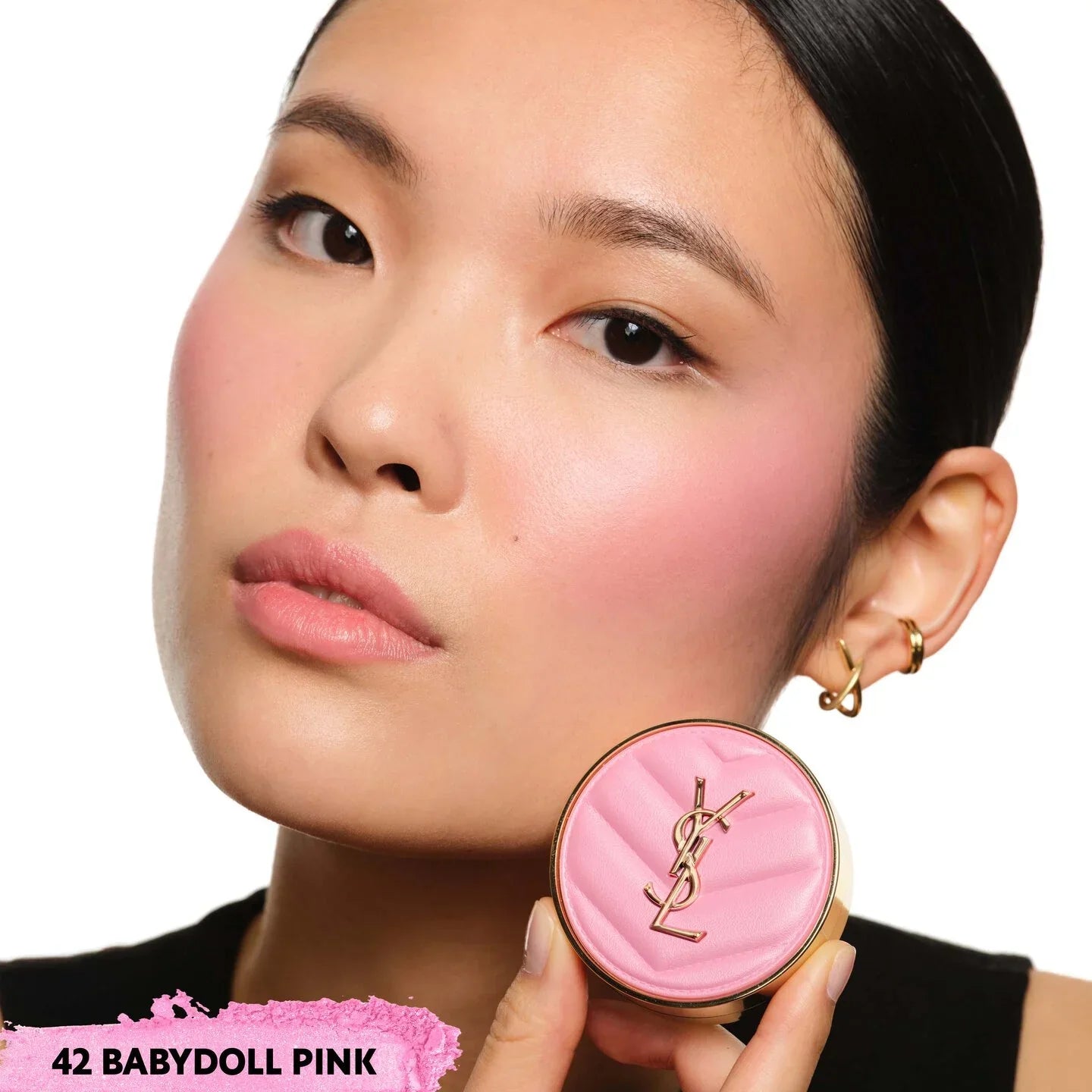 YSL- MAKE ME BLUSH 24H BUILDABLE BLURRING POWDER BLUSH
