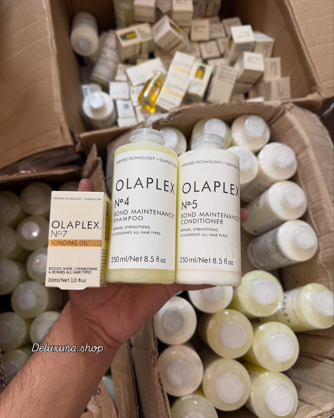 Olaplex No 4,(250ML) 5(250ML) & 7(30ML) Bundle Pack Saving you 20%