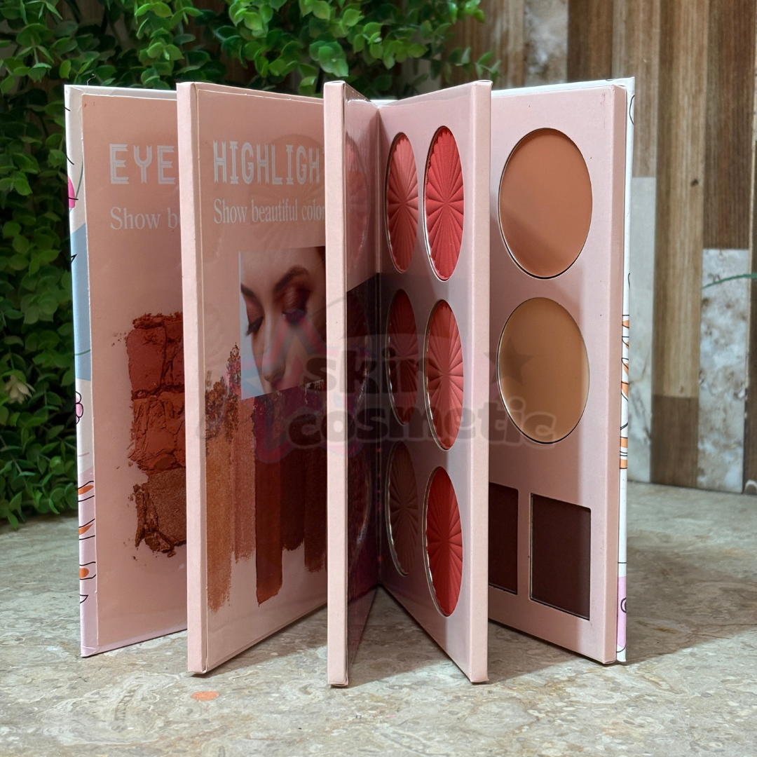 Mocmallure Cosmetic Makeup Book Palette 4 pages