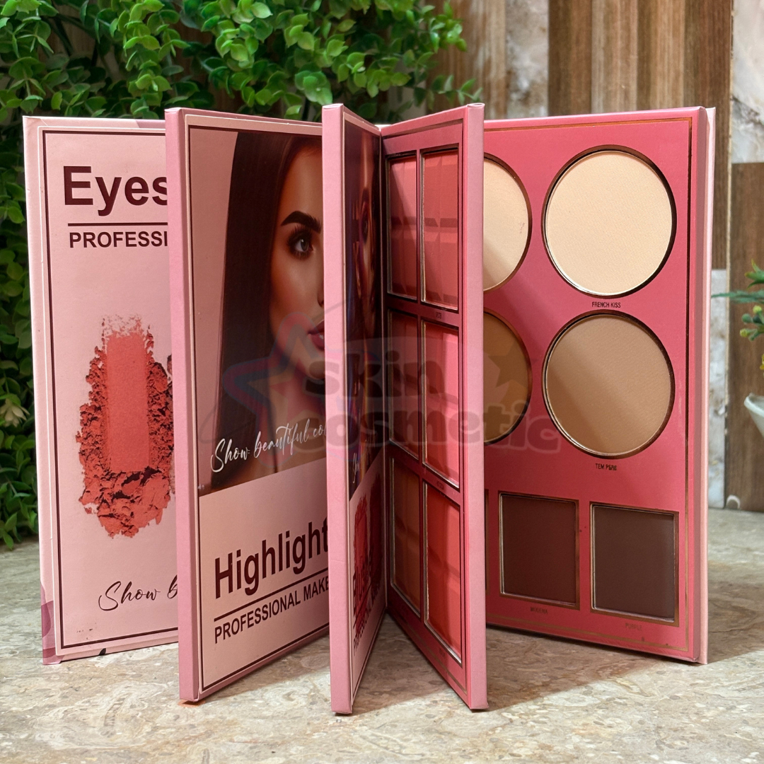 Mocmallure Cosmetic Makeup Book Palette 4 pages