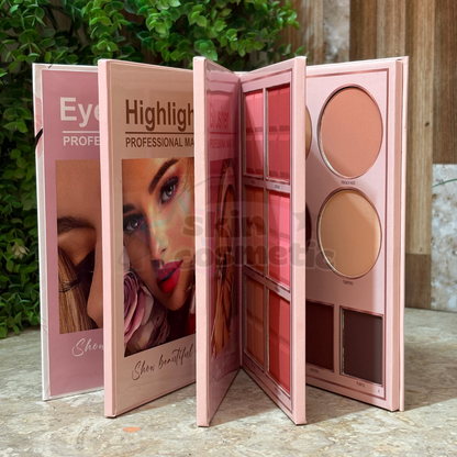 Mocmallure Cosmetic Makeup Book Palette 4 pages