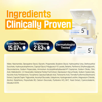 Numbuzin - No.5 Vitamin-Niacinamide Concentrated  pads