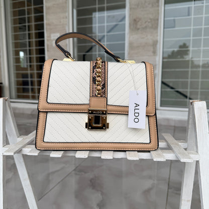 ALDO HAND BAG (LIGHT BROWN)