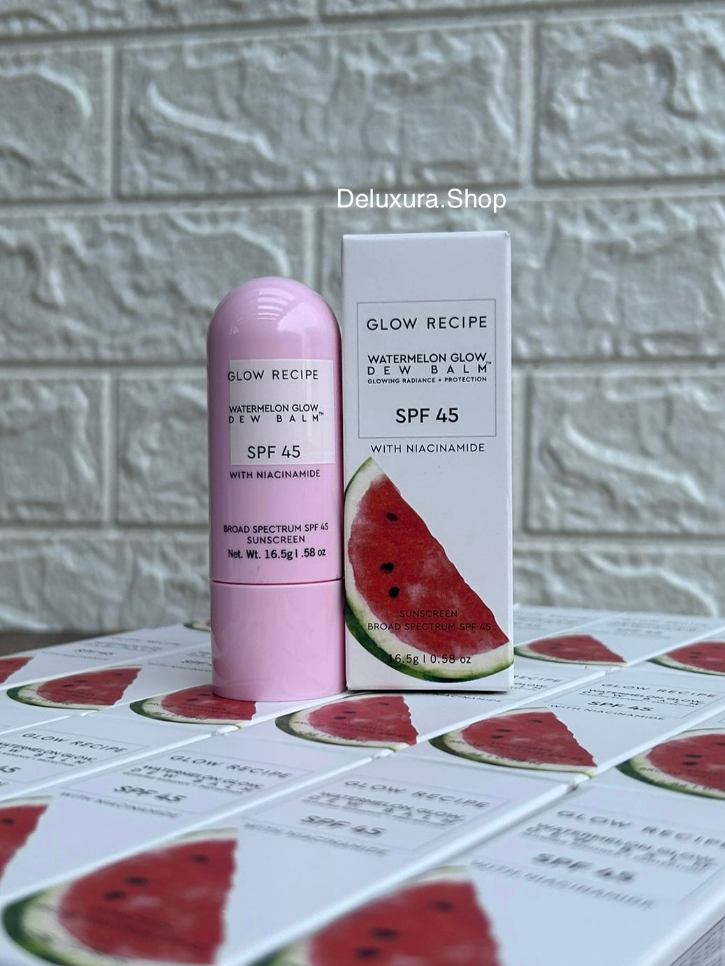 Watermelon Glow Recipe Niacinamide Dew Balm SPF 45