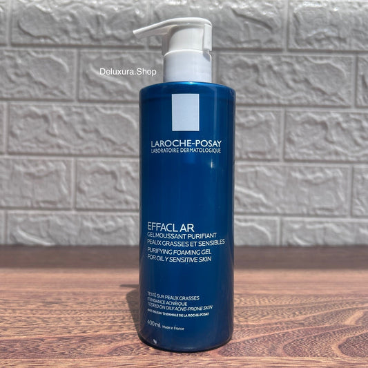 La Roche Posay EFFACLAR Purifying Foaming Gel For Oily Sensitive Skin cleanser (  pump )