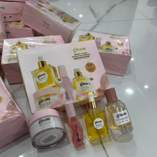 Gisou Honey Gloss Hydration Heroes Hair Value Set