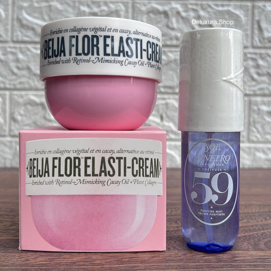 Glow Duo Set: Elasti-Cream & Cheirosa Fragrance Mist