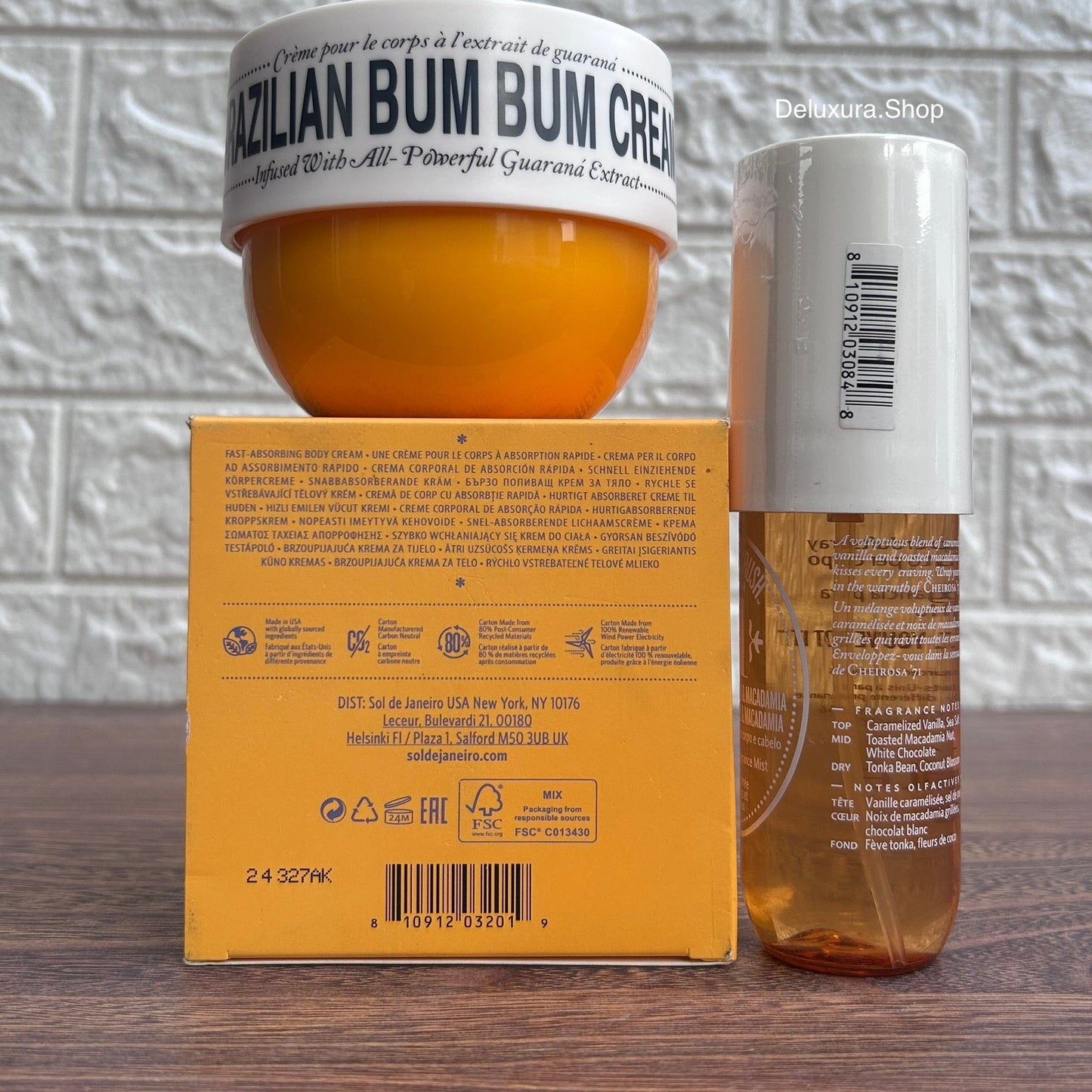 Brazilian Beauty Duo: Bum Bum Cream & Cheirosa 71