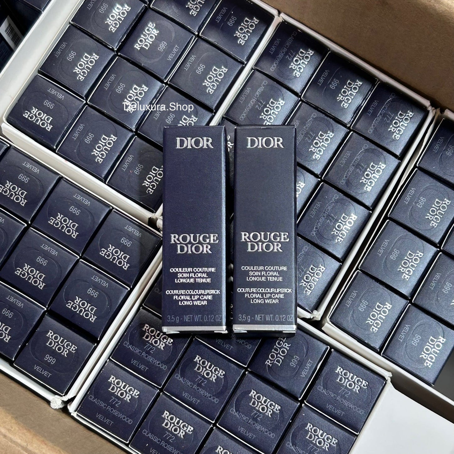 DIOR ROUGE LIPSTICK FLORAL LIP CARE (3.5g)