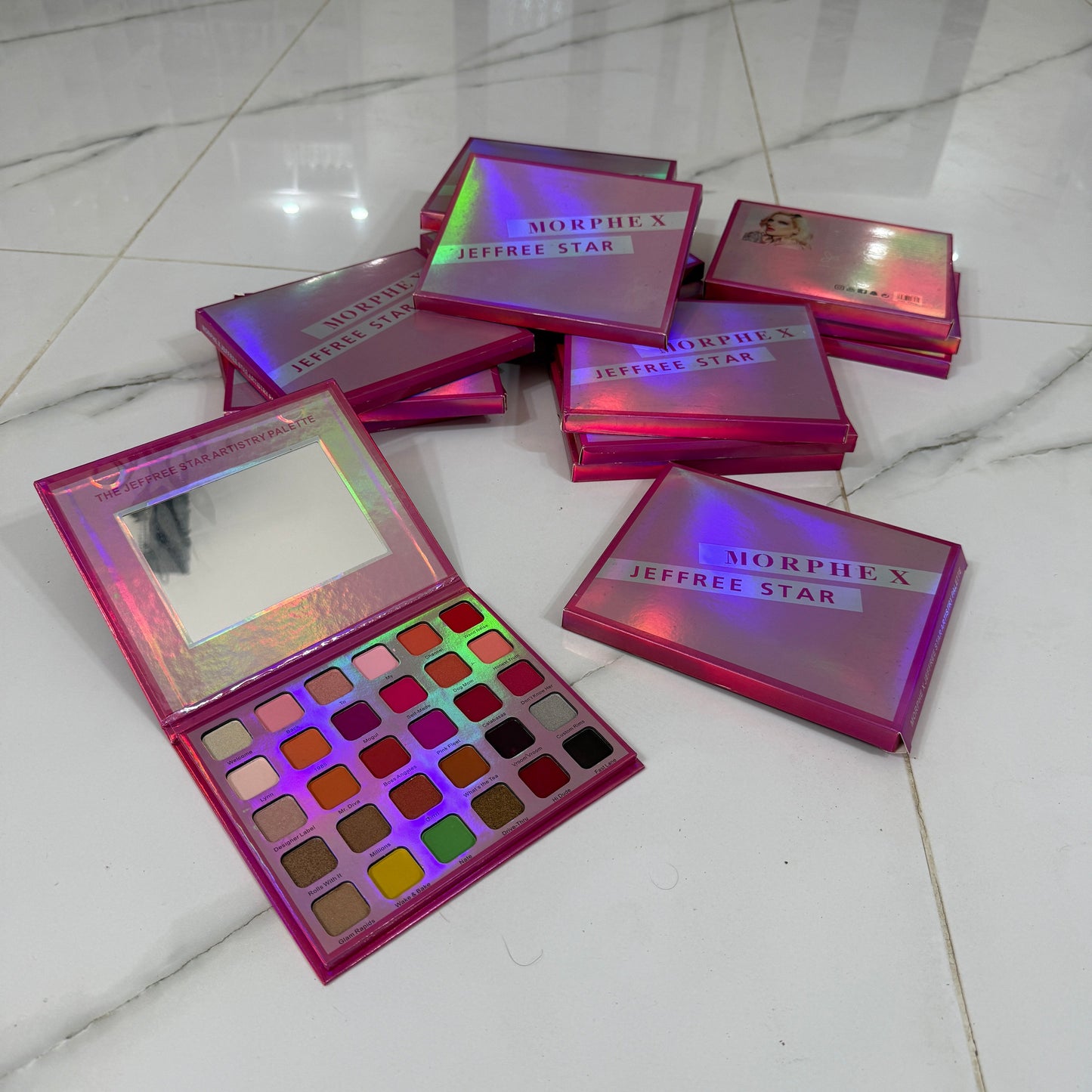 MORPHE X JEFFREE STAR ARTISTRY EYE SHADOW PALETTE