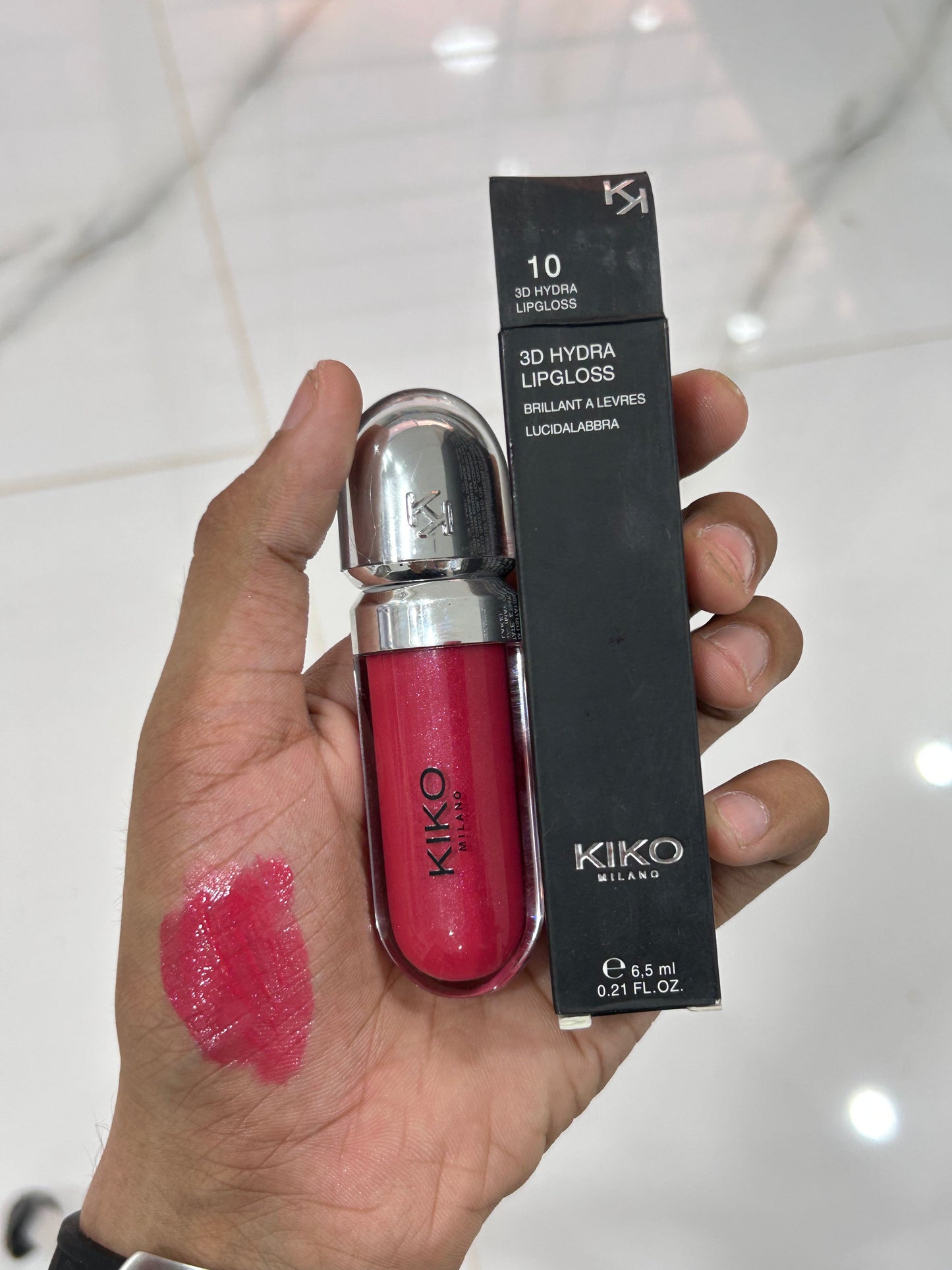 Kiko Milano 3d Hydra Lipgloss (stock available  now)