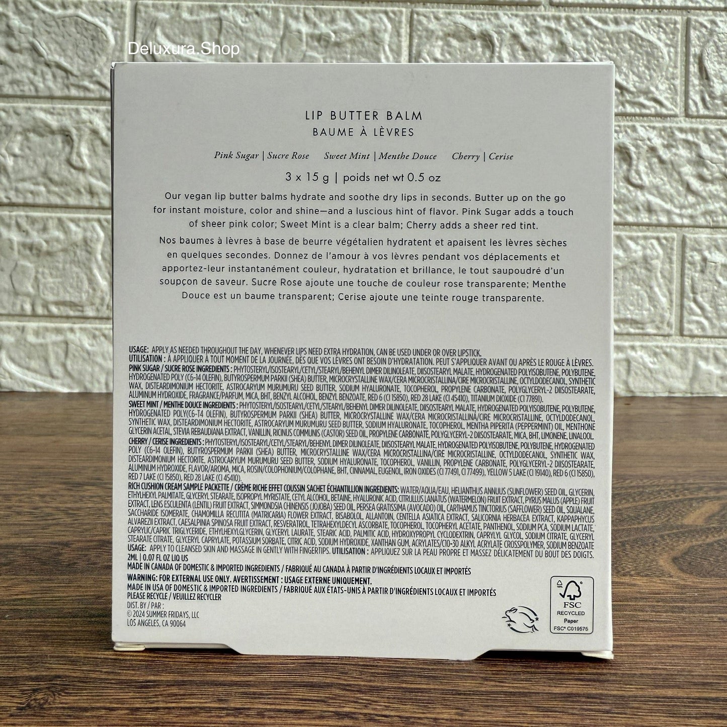 Summer Fridays The Holiday Lip Butter Balm Set