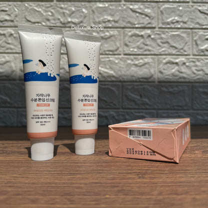 2 Pack Round Lab Birch Juice Moisturizing Sun Cream 50ML Set SPF50+ PA++++