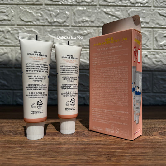 2 Pack Round Lab Birch Juice Moisturizing Sun Cream 50ML Set SPF50+ PA++++