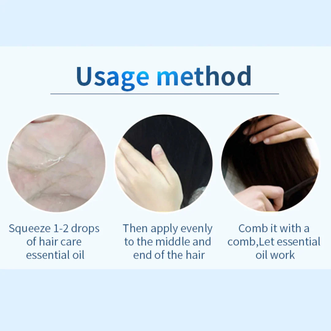 KERATIN MOISTURIZING & SMOOTH HAIR SERUM MOROCCO OIL 80ML