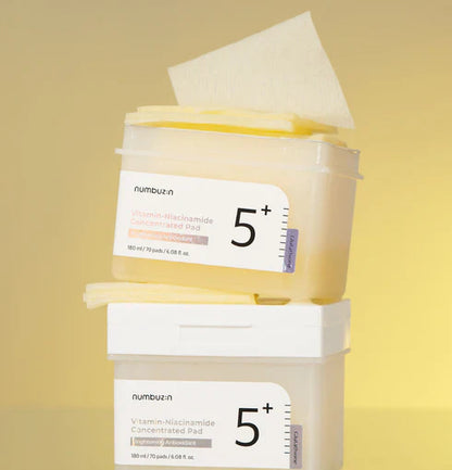 Numbuzin - No.5 Vitamin-Niacinamide Concentrated  pads
