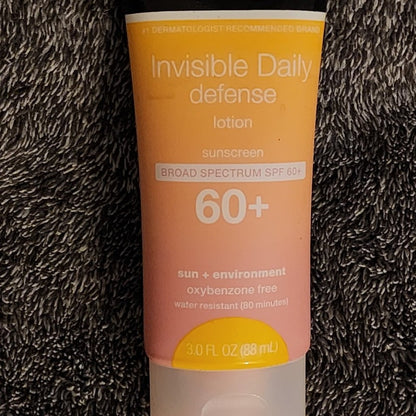 Invisible Daily Defense Sunscreen Lotion SPF 60+