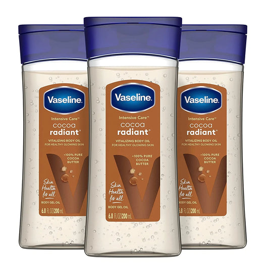 Vaseline Intensive Care Cocoa Radiant Vitalizing Gel Body Oil 200ml