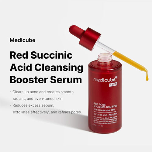 Medicube Red Acne Succinic Acid Peel | Peeling Serum 40g
